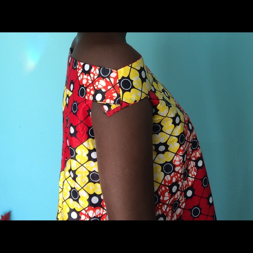 🎉❌🛑 SOLD🛑Ankara Maxi Dress🌻🌼 - Picture 2 of 5
